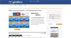 Desktop Screenshot of gizabox.com